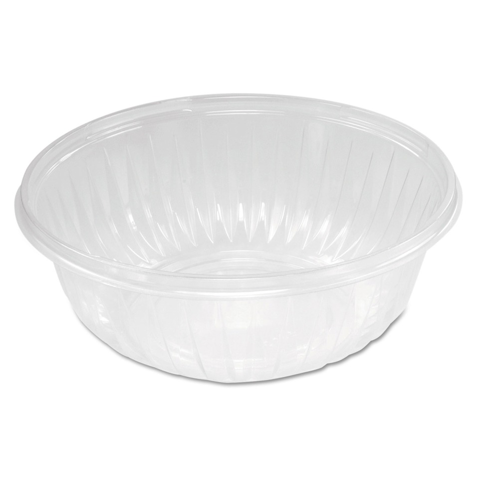 32oz Clear Round Plastic Food Bowl, (252/cs)