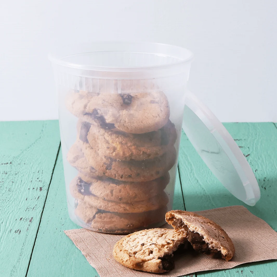 Karat 32 oz PP Injection Molded Round Deli Containers w/Lids (240sets/cs)