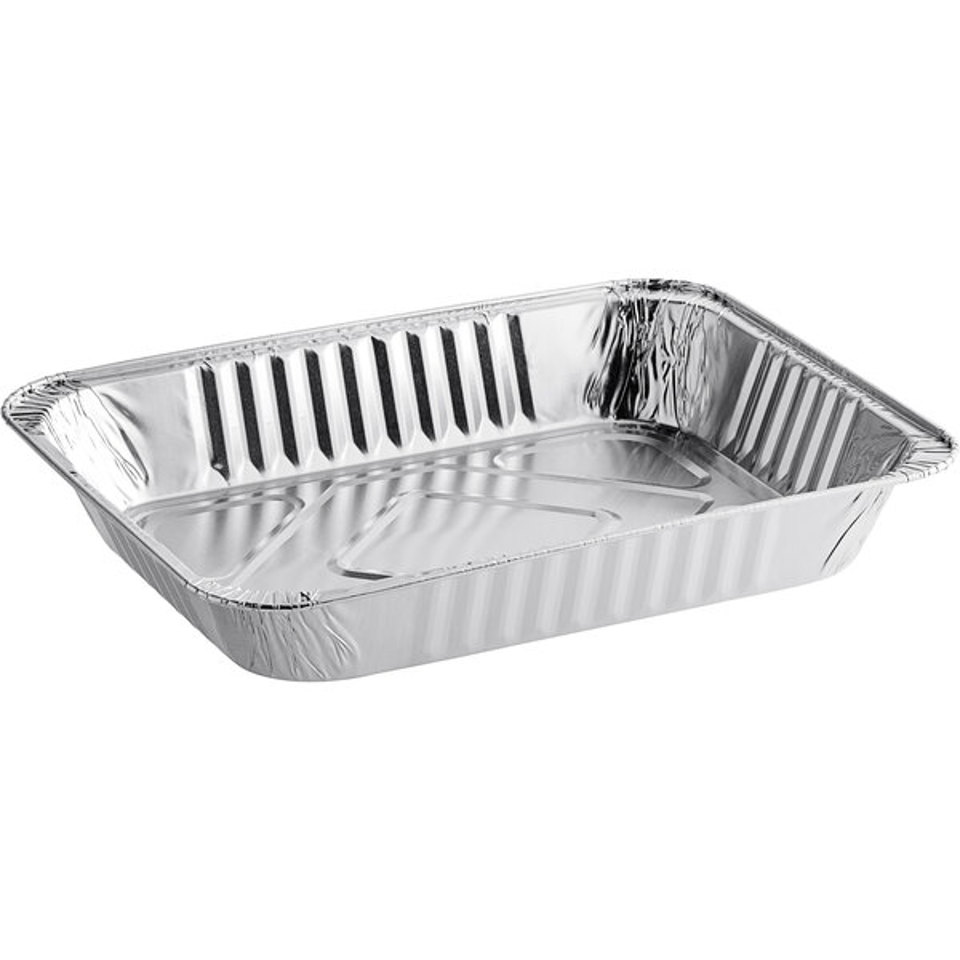 Smart Foil Half Size Aluminum Foil Pans Medium, (100/cs)