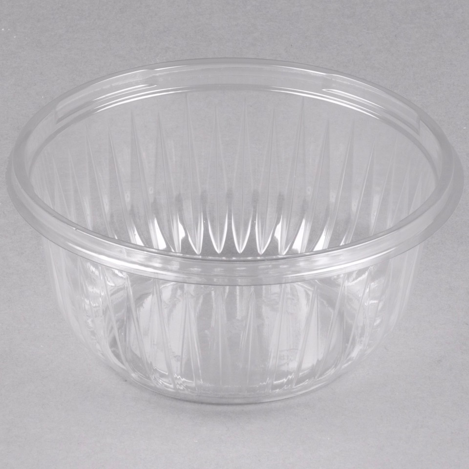 16oz Leak Resistant Clear Bowl, (504/cs)