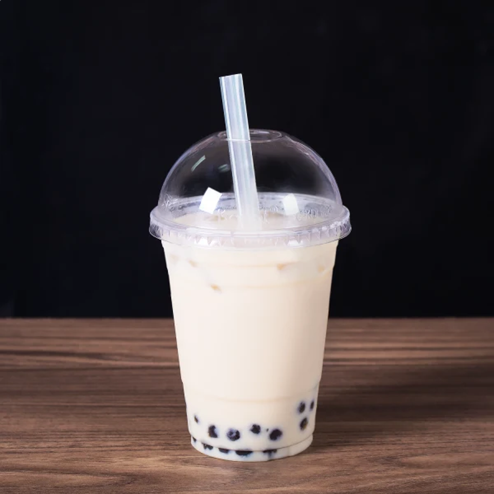 7-1/2" Clear Boba Straws, (4500/cs)