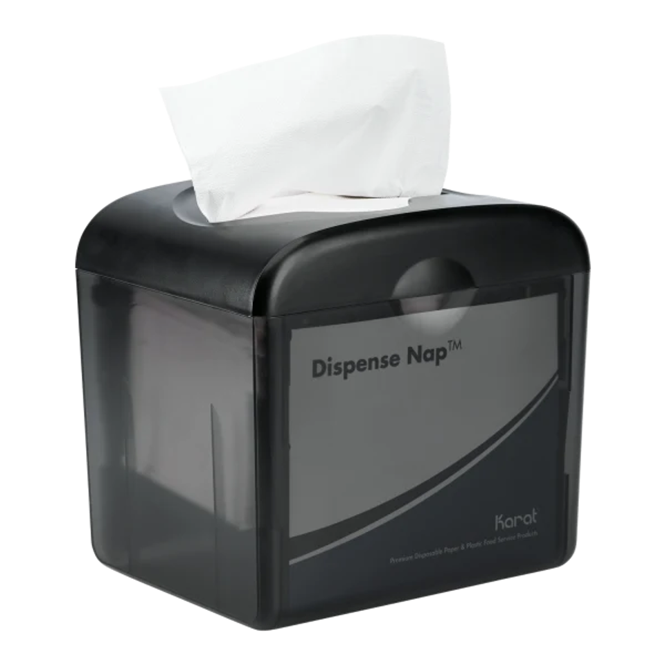 White Dispenser Napkin, 6-1/2 x 8