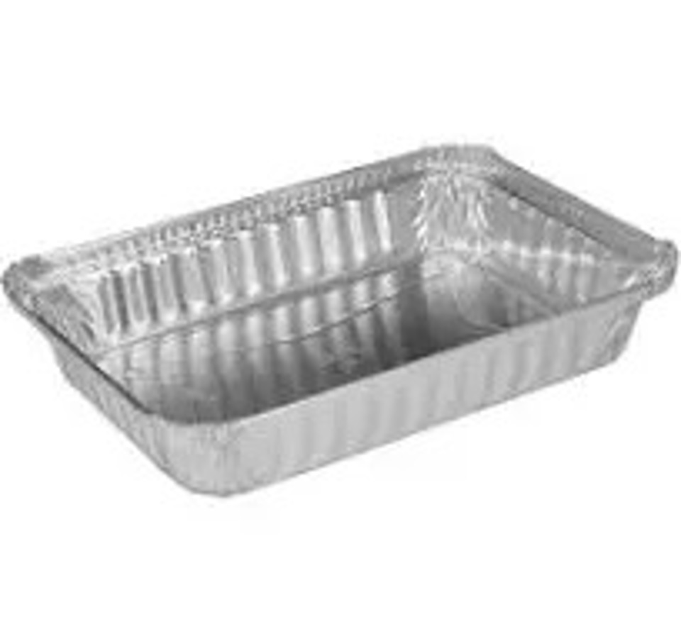 HFA 1-1/2# Oblong Pans Shallow, (500/cs)
