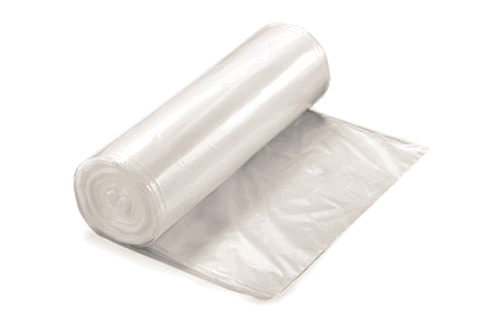 Trash Liner LD 40 x 46 1.5mil Clear, (100/cs)