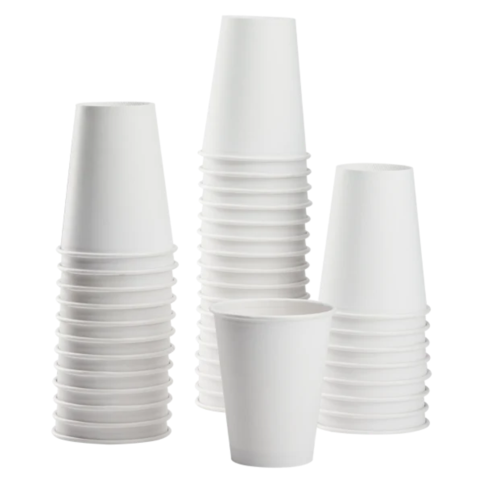 8oz Hot Paper Cup, White, (1000/cs)