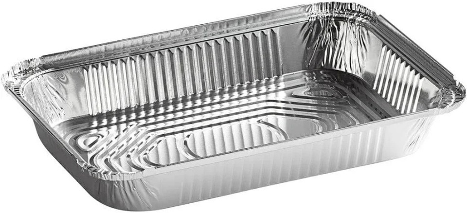 4# Oblong Aluminum Pan, (250/cs)