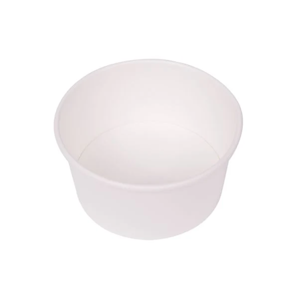 6oz White Paper Food Container, (1000/cs)
