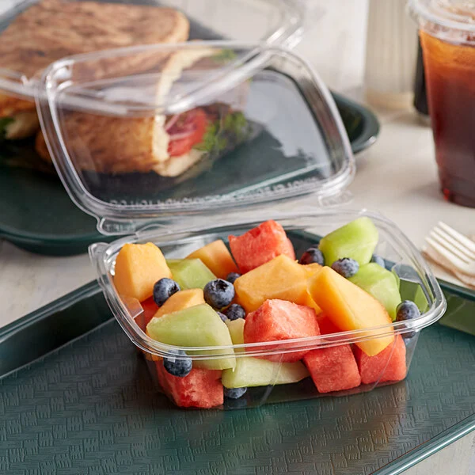 24oz Tamper-Resistant Container with Dome Lid, (200/cs)