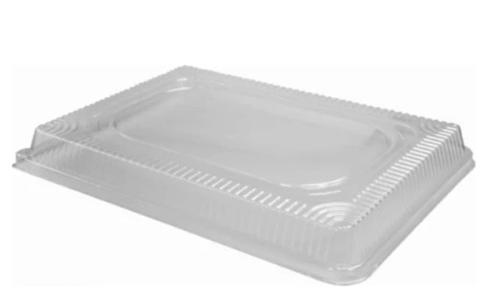 Dome Lids for Half-Size Sheet Cake Foil Pans, (100/cs)