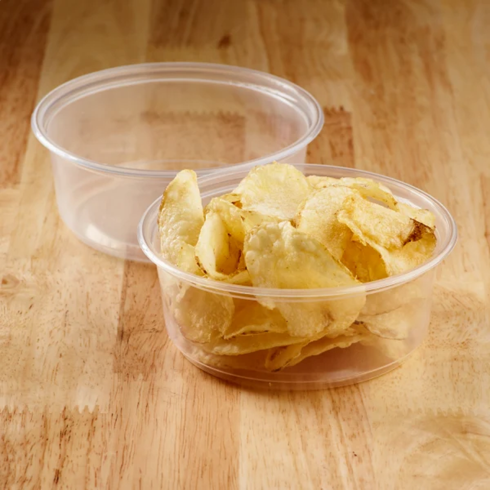 8oz Clear Deli Containers, (500/cs)