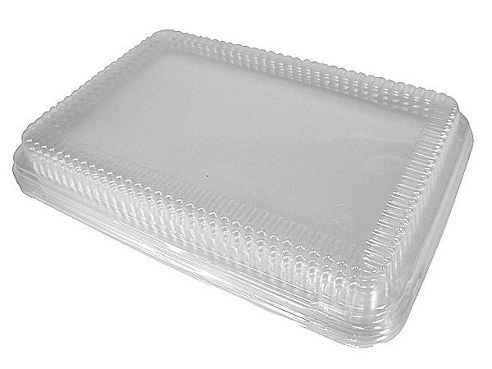 Low Dome Lid for 1/4 sheet foil pan, (100/cs)