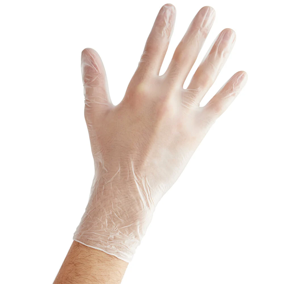 Royalty Premier Medium Vinyl Powder Free Gloves, (100/box)