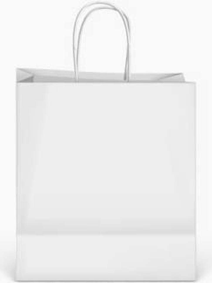 Bistro Bag, 13 x 7 x 13", White, (250/cs)