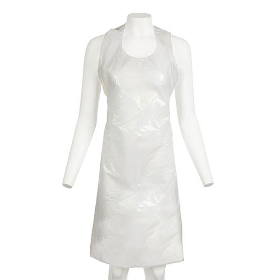 *** Disposable Poly Aprons, .8mm, (100/box)