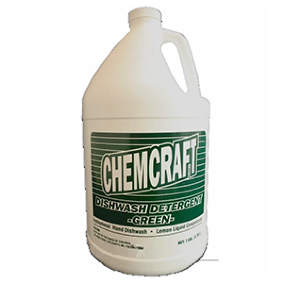 ***Chemcraft Green Dish Soap, (4gal/cs)
