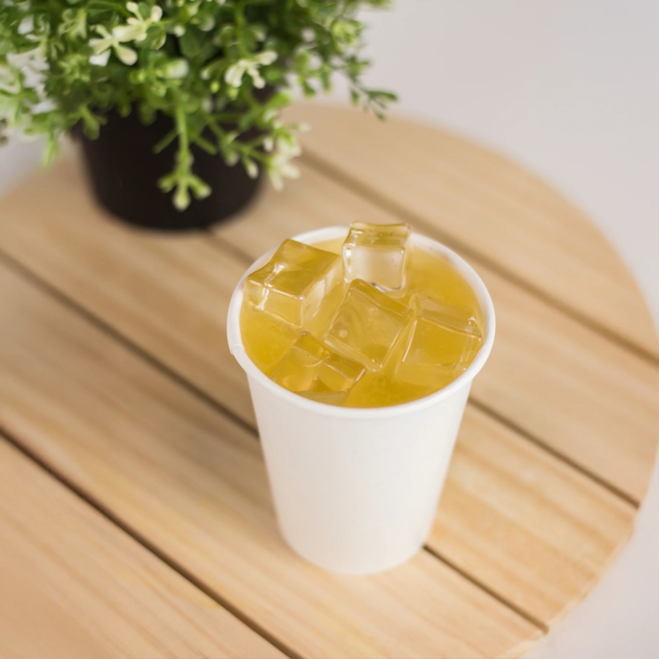22oz White Paper Cold Cup, (1000/cs)
