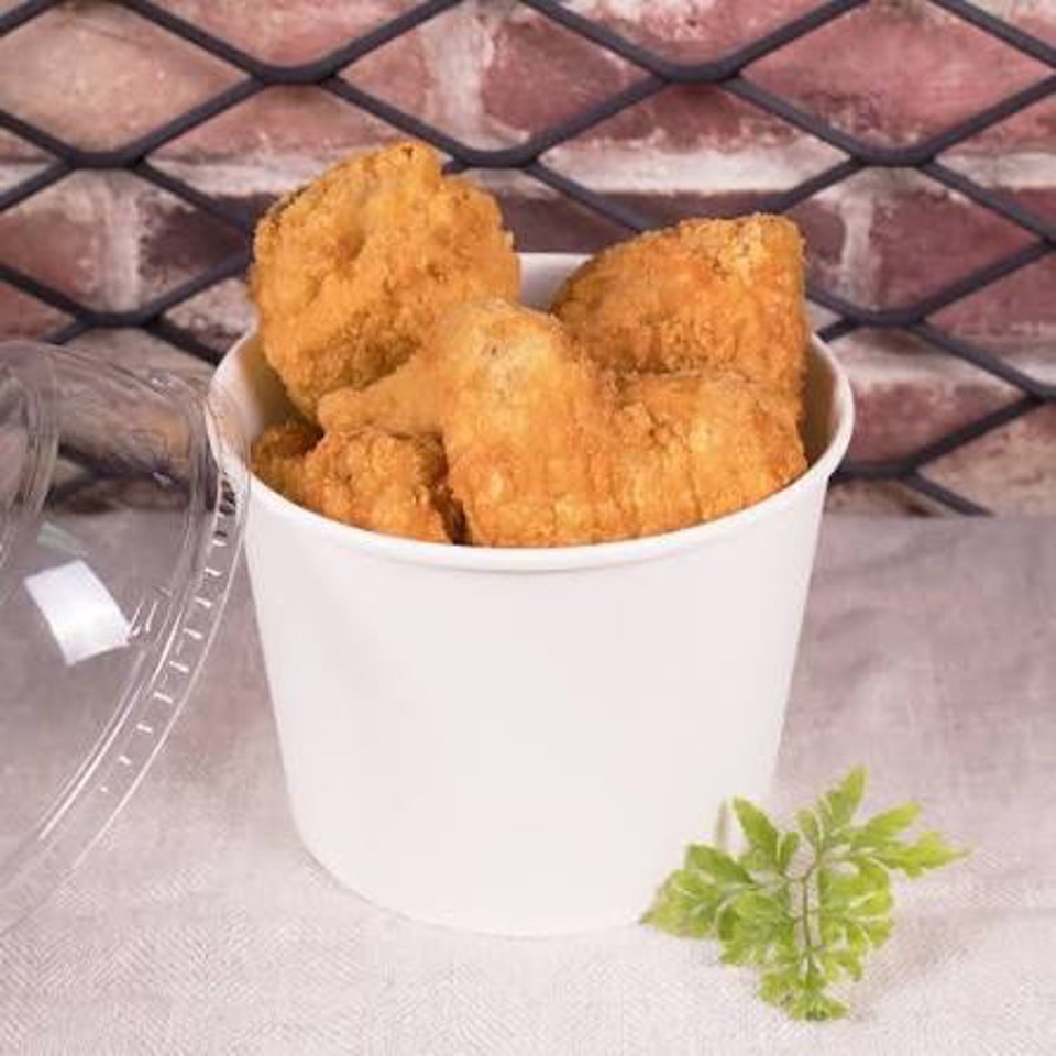 32oz White Paper Food Container, (600/cs)