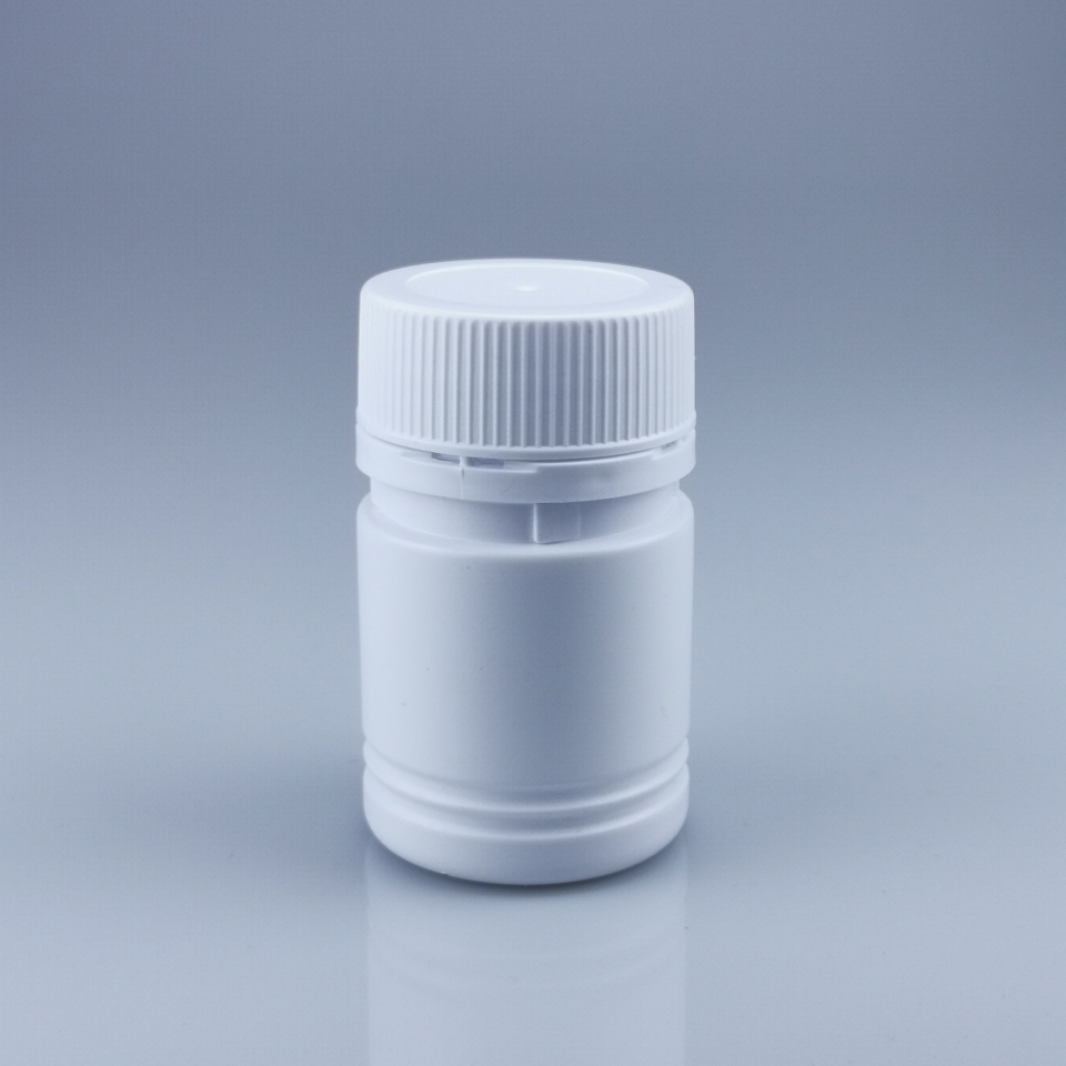 30 Capsules Container (White Colour) | KPI Plastic (M) Sdn Bhd