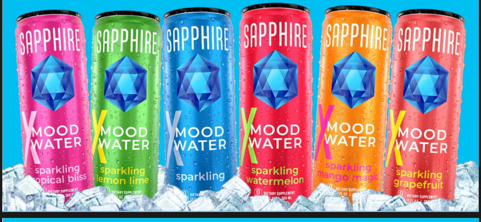 RAVE Sapphire Mood Water Drink Mix