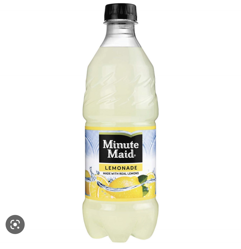 MINUTE MAID 20oz Lemonade 24ct