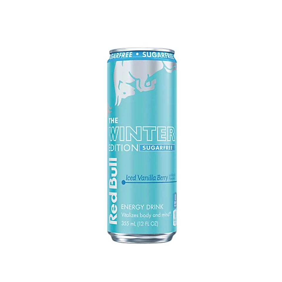 Red Bull Zero Sugar Iced Vanilla Berry 12 oz