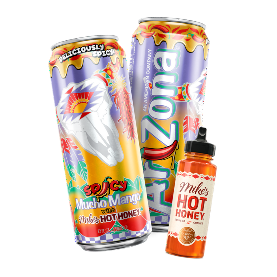 ARIZONA 22oz Spicy Mucho Mango 24ct