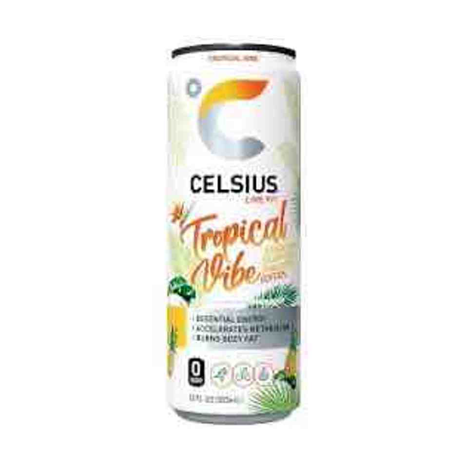 CELSIUS Sparkling Tropical Vibe 12oz 12ct