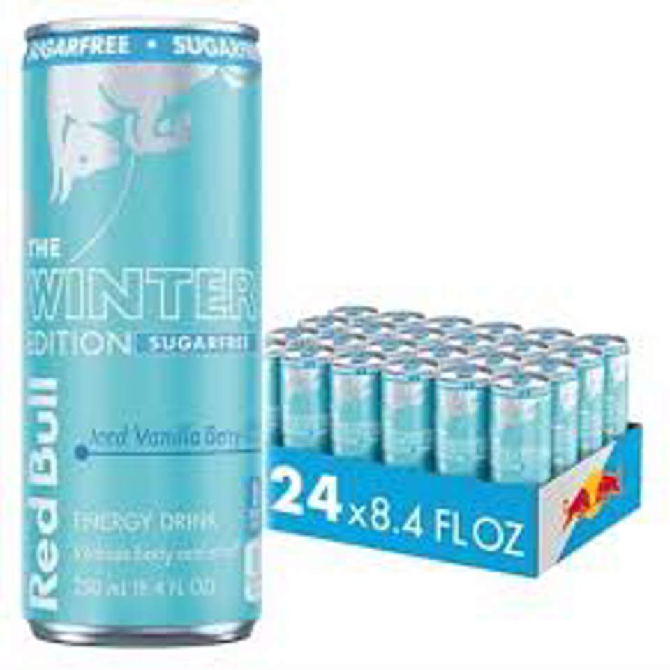 Red Bull Zero Sugar Iced Vanilla Berry 8.4 oz
