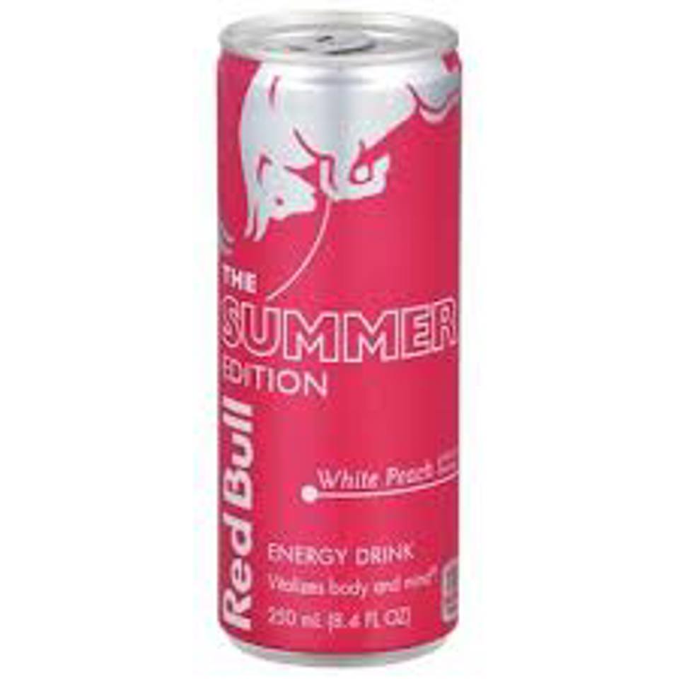 Red Bull White Peach 12 oz