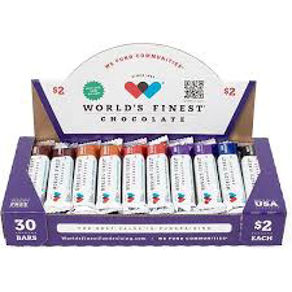 World's Finest Chocolate Bars ($2 each)
