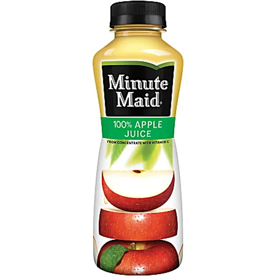 MINUTE MAID 12oz 100% Apple Juice 24ct