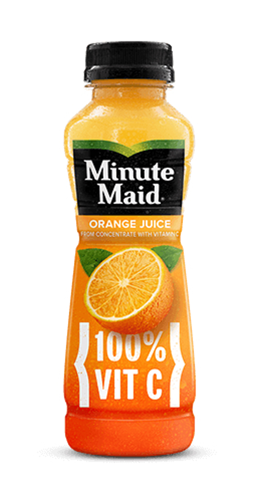 MINUTE MAID 12oz 100% Orange Juice 24ct