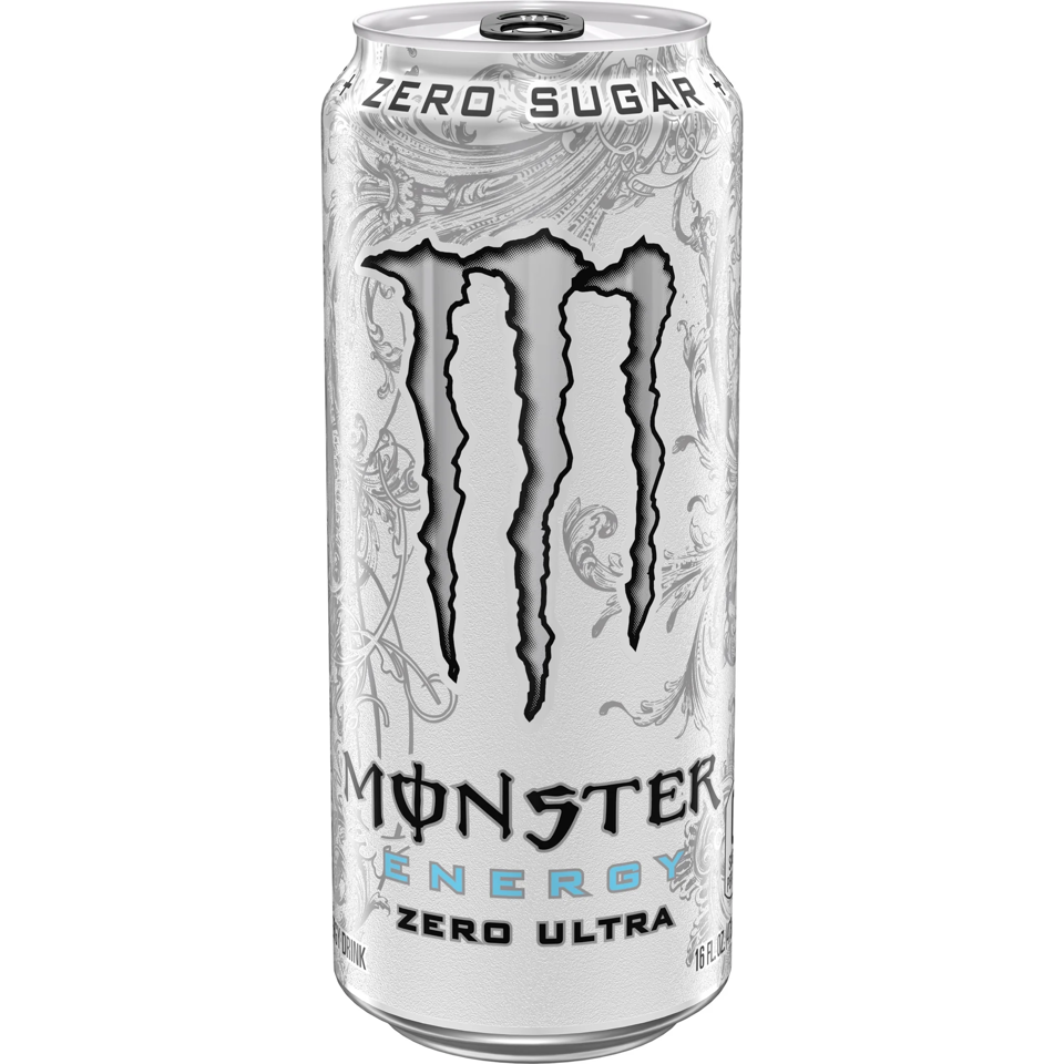 MONSTER 16oz zero Ultra White 24ct