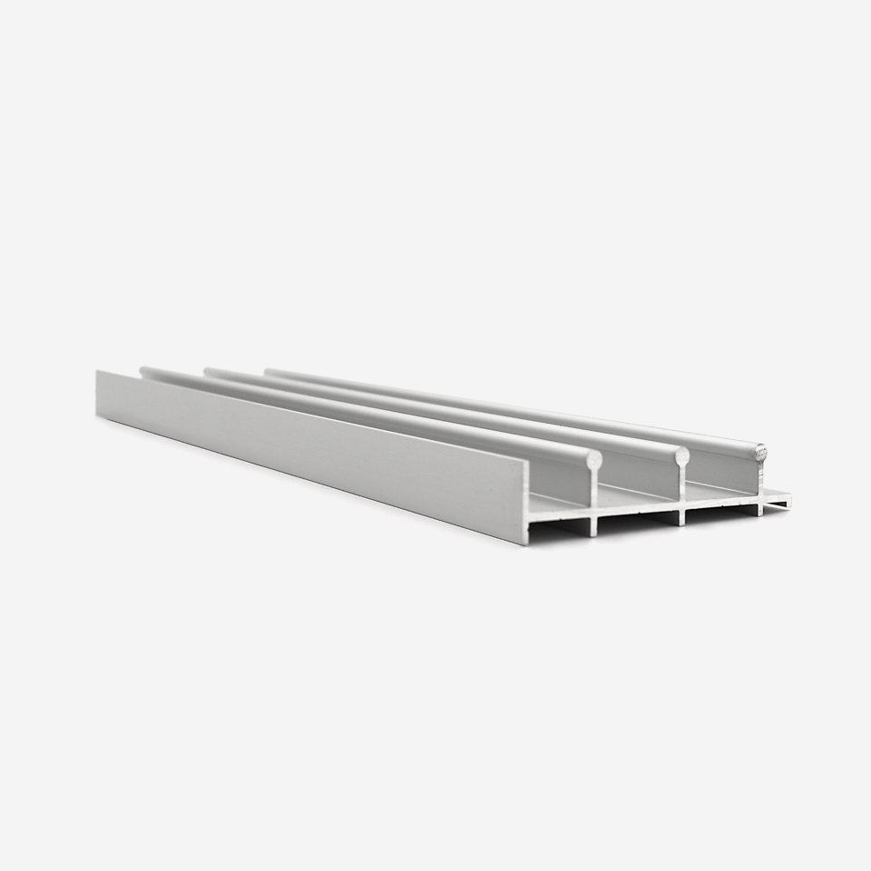 SGL-1116 Bottom Guide Profile 120" Stock Length - White