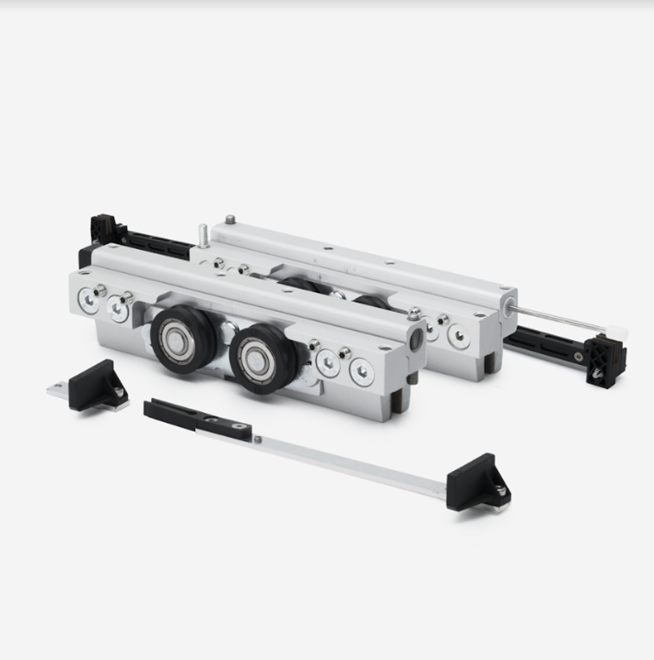 CGS/CGF Rollers A/B/C Kit with Soft Close and Anti Shock