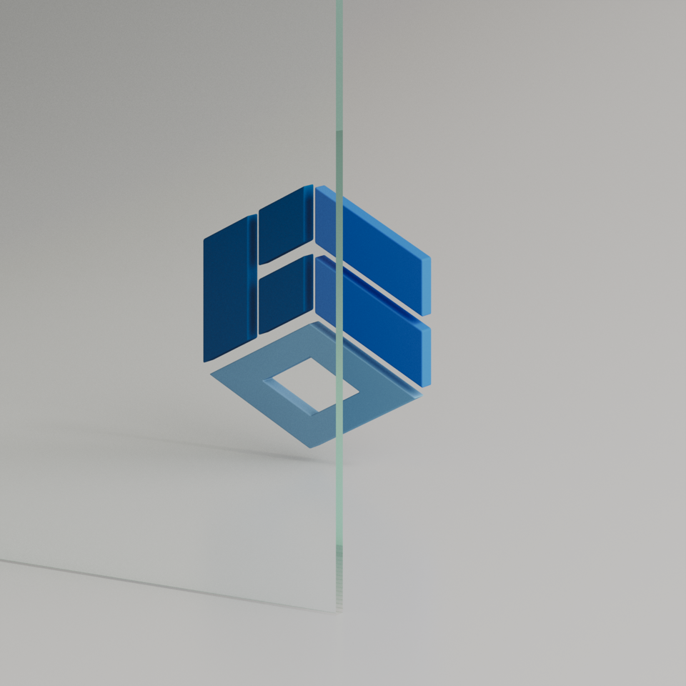 1/2'' Clear Tempered Glass Sample