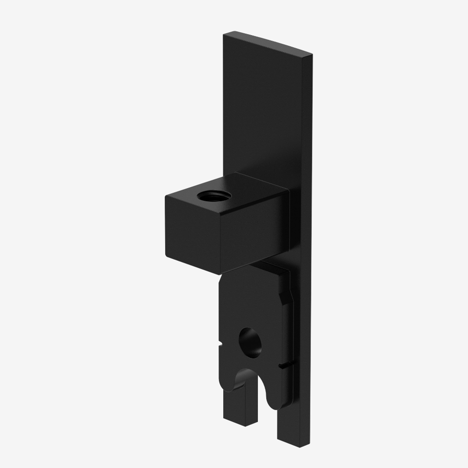 SGL-1116 Panel End Cap - Black