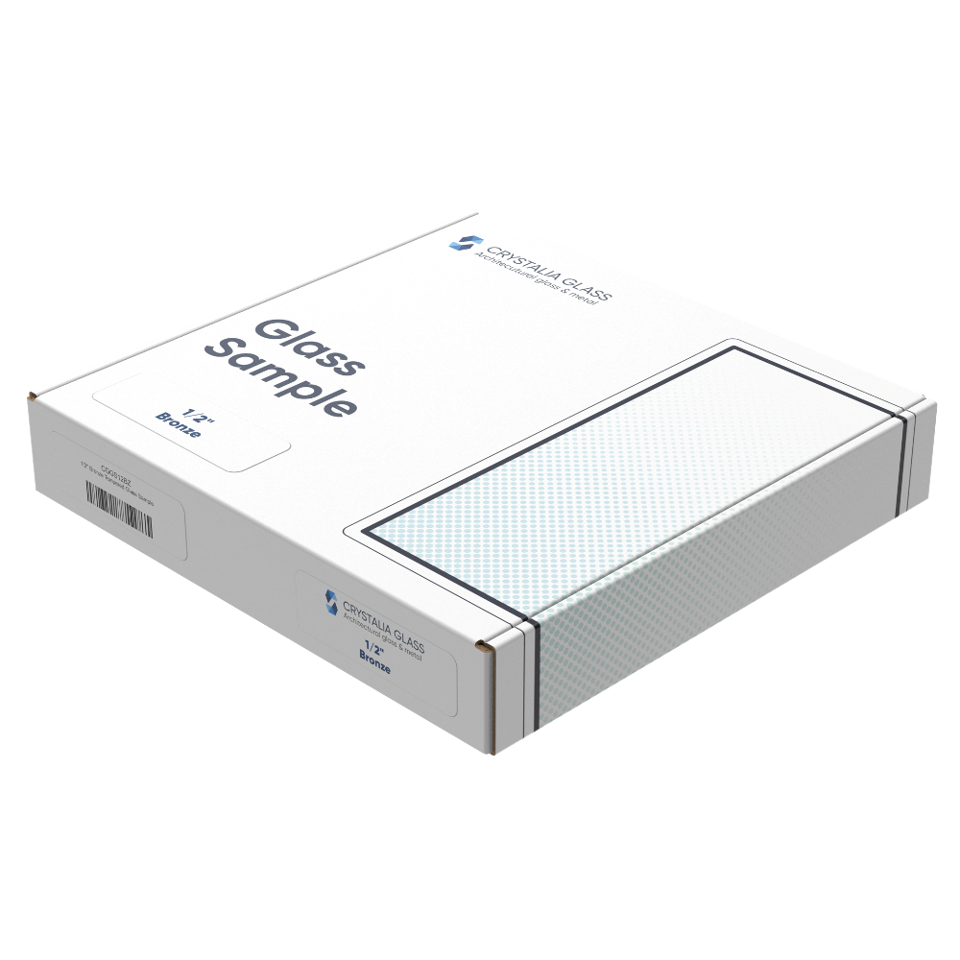 1/2'' Bronze Tempered Glass Sample