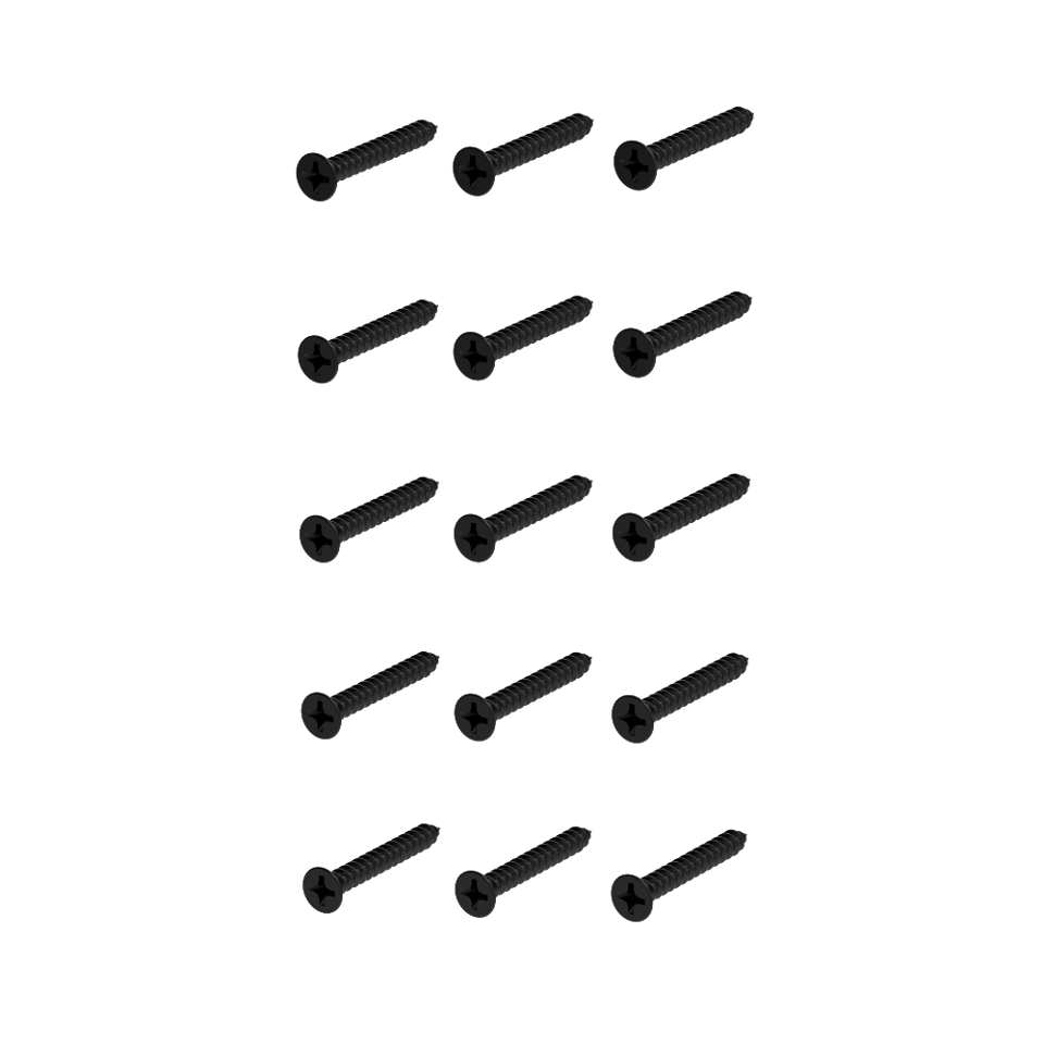 Screws Kit for 1116 Black Tracks - 1-1/2" Length