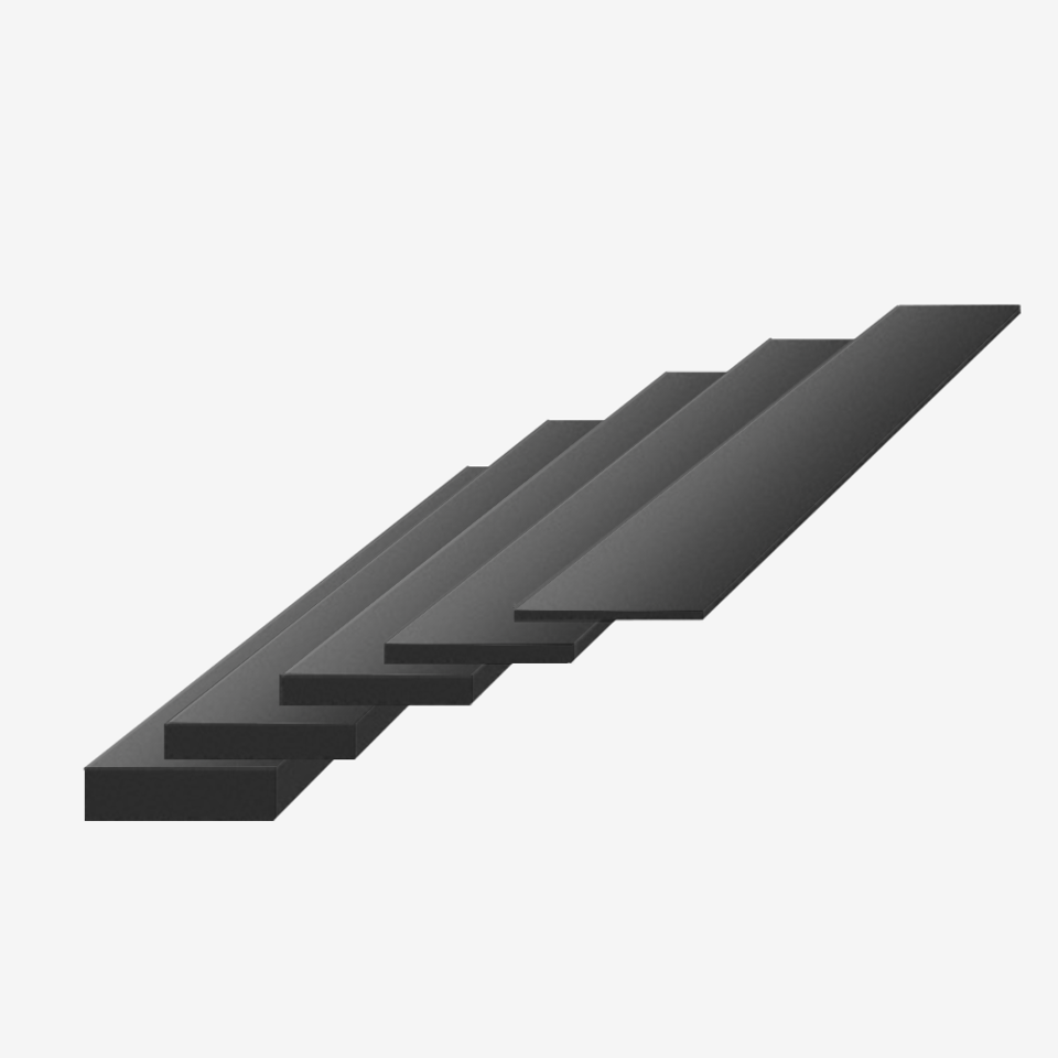 EPDM Rubber Setting Blocks - Set of 5