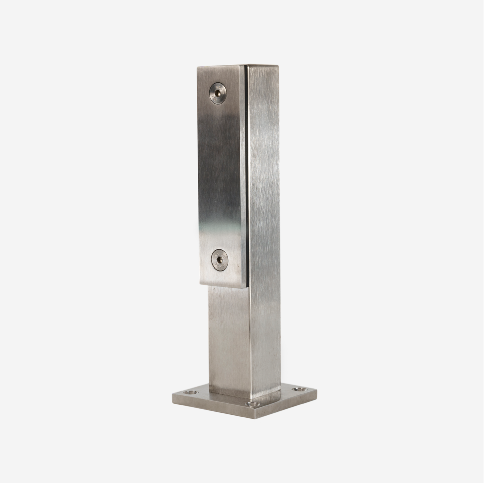 CG Brushed Stainless Steel Mini Post – 9-7/8″ H