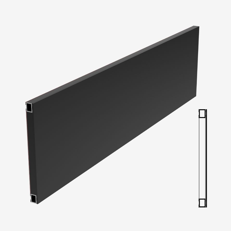 ADA kick-plates for Kompas ultra slim doors