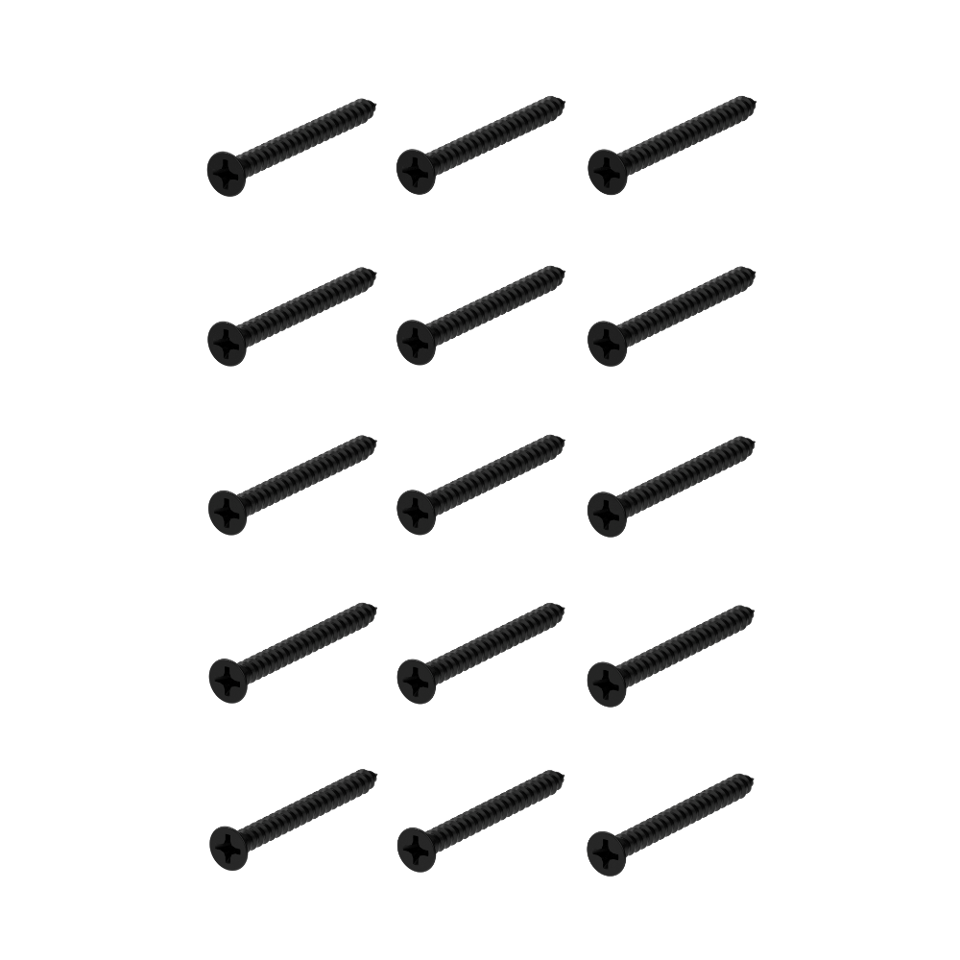 Screws Kit for 1116 Black Tracks - 2" Length