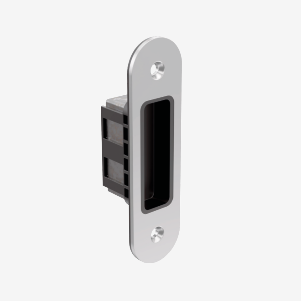 Magnetic Lever Handle Wall Strike