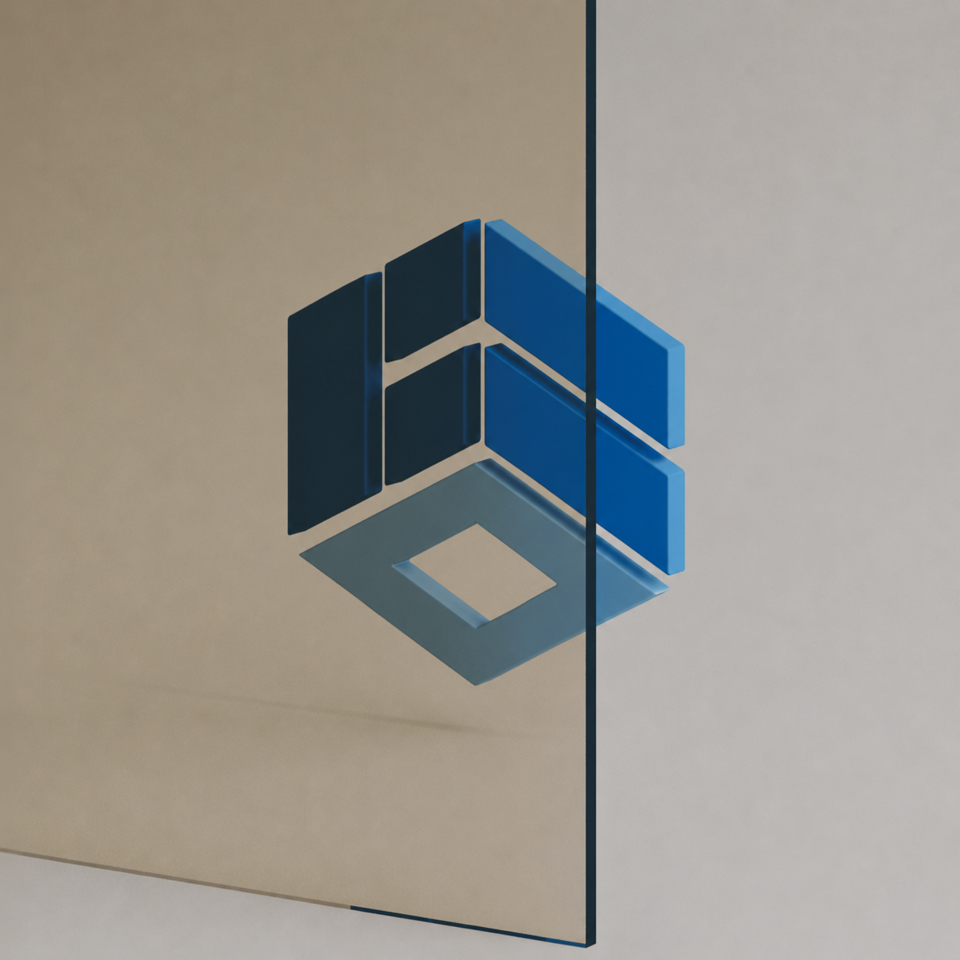 1/2'' Bronze Tempered Glass Sample
